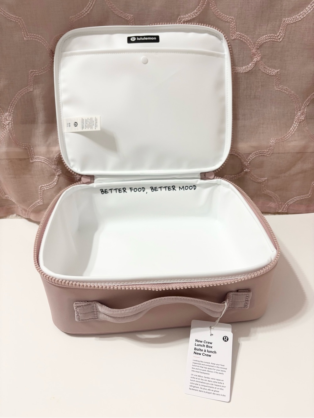Lululemon New Crew Lunch Box - Dusty Pink-NWT - Picture 2 of 3